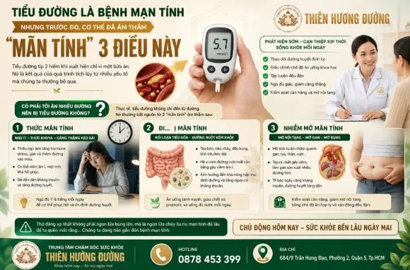 Ca Thực Tế Tại Thiên Hương Đường: Đường Huyết Ổn Định Hơn, Giảm Số Mũi Tiêm Insulin Theo Chỉ Định Bác Sĩ